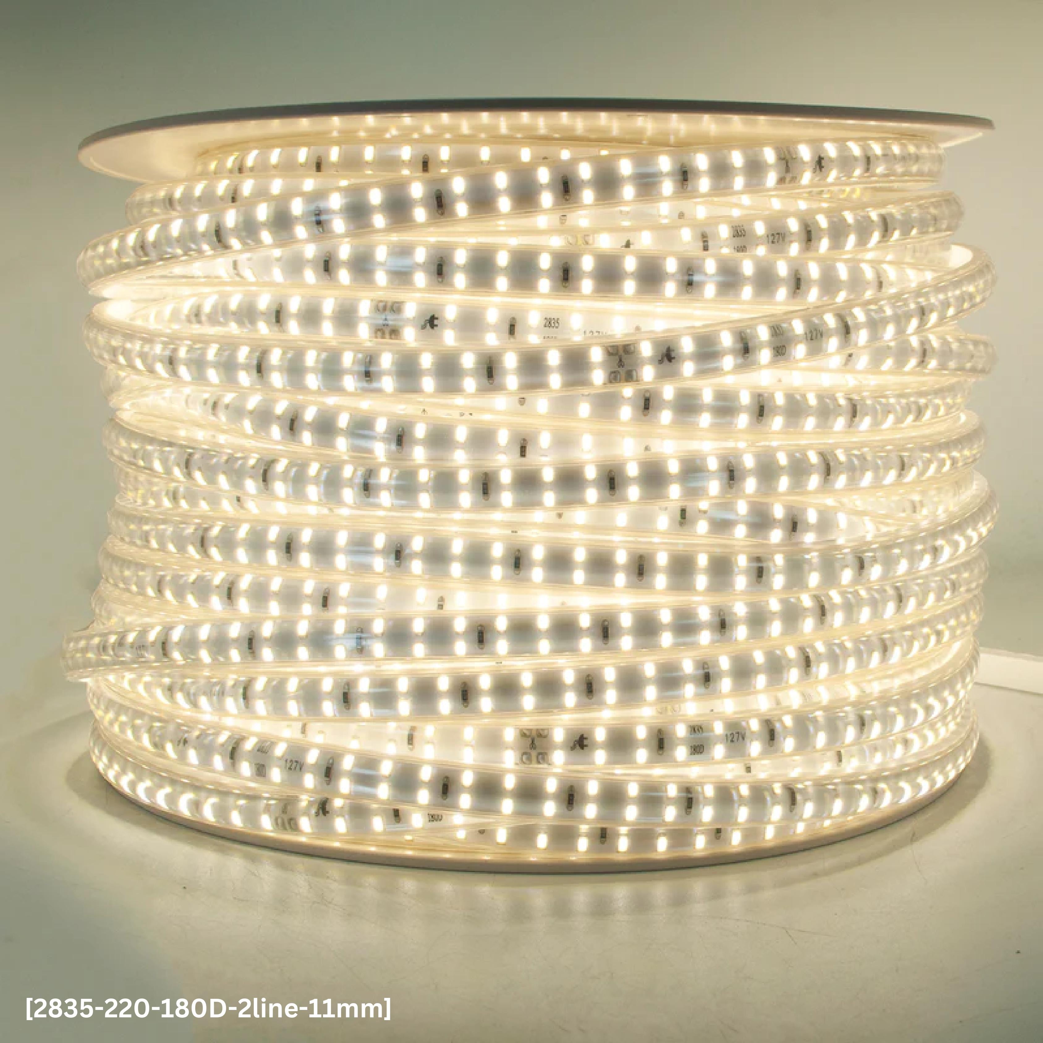 LED Strip Light : 8W/M 3000K (20cm/cut, 50M per Roll)