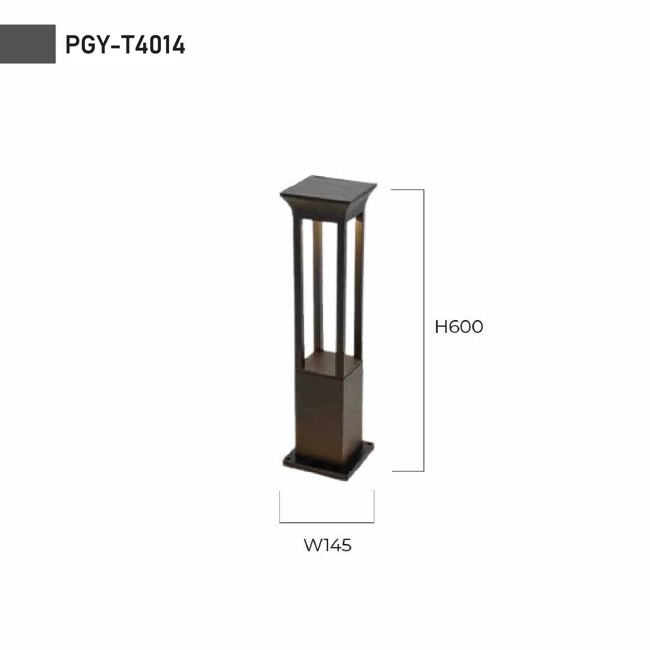 LED Solar Garden Pole | PGY-T4014