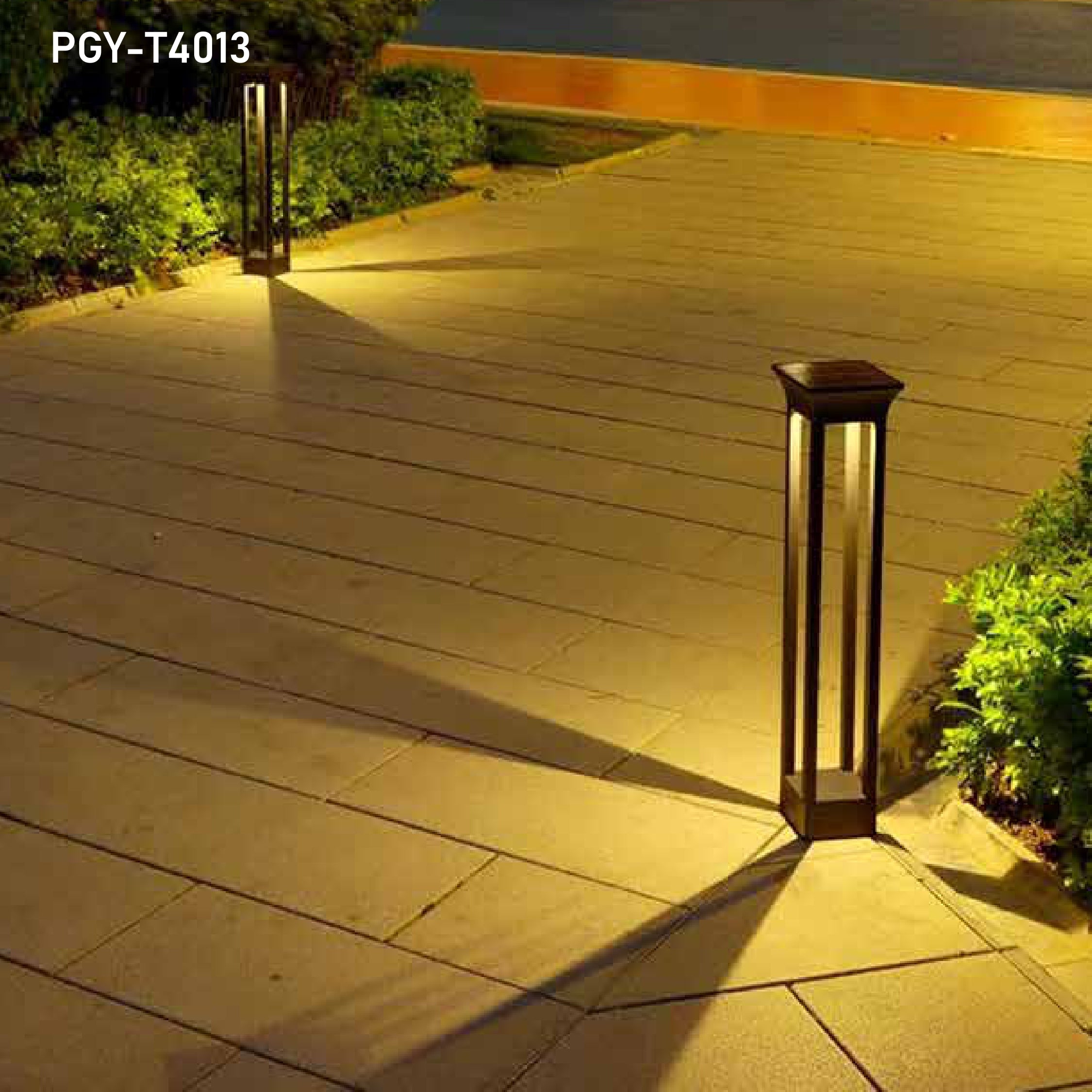 LED Solar Garden Pole | PGY-T4013