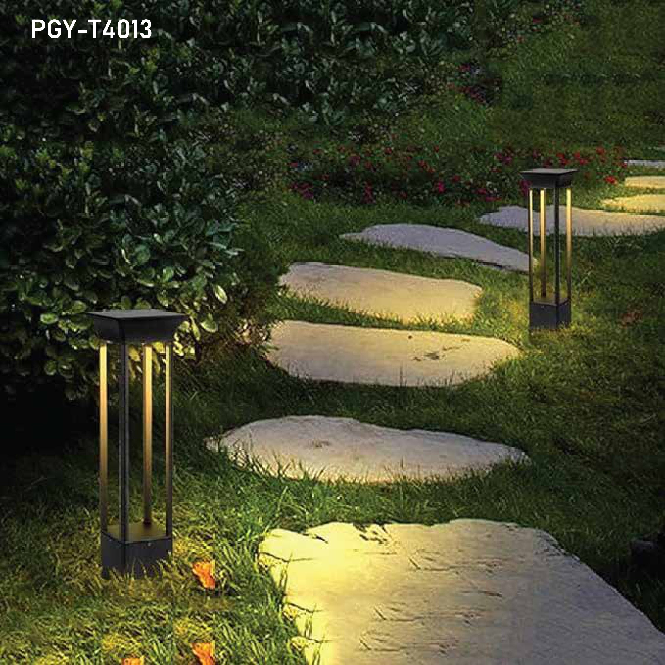 LED Solar Garden Pole | PGY-T4013