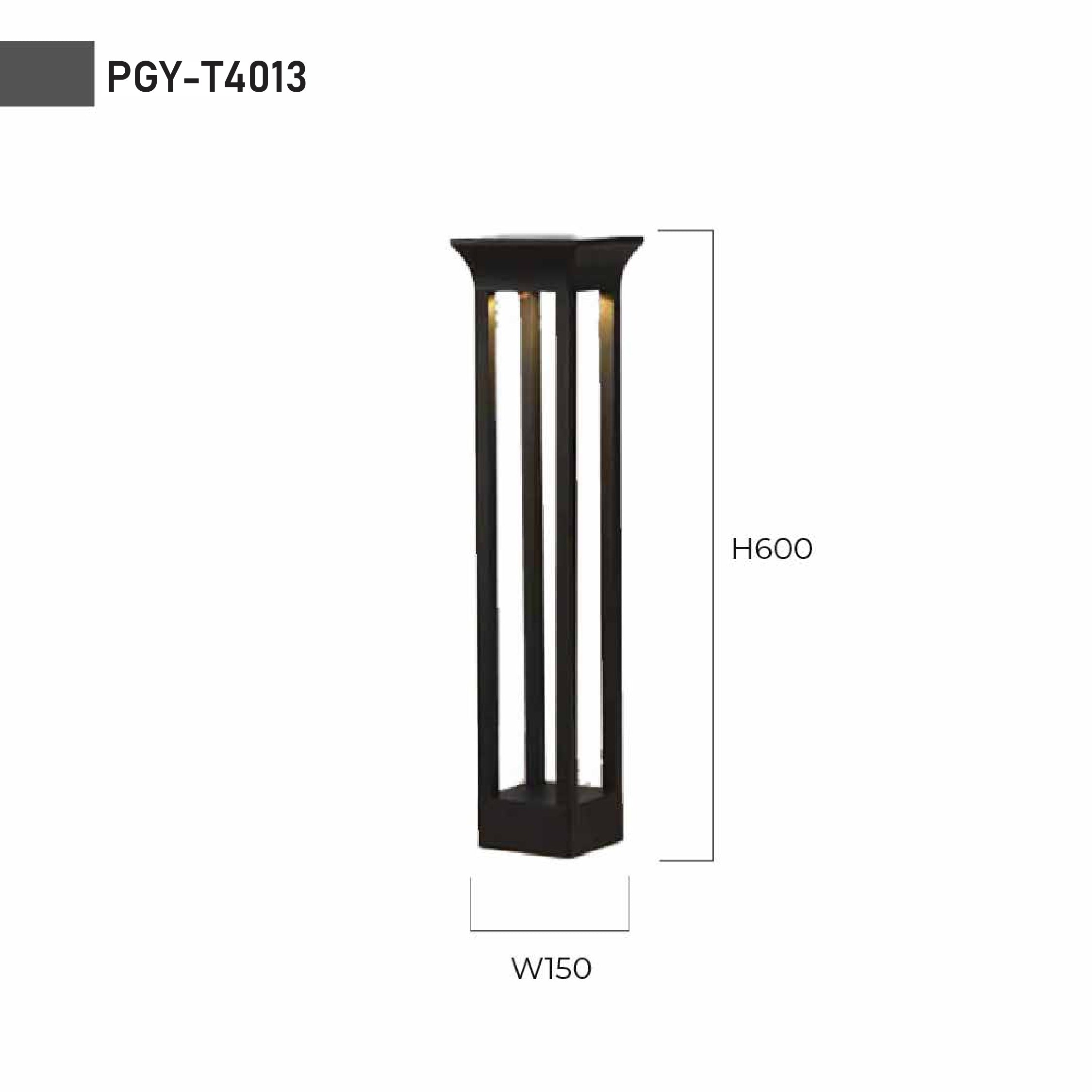 LED Solar Garden Pole | PGY-T4013