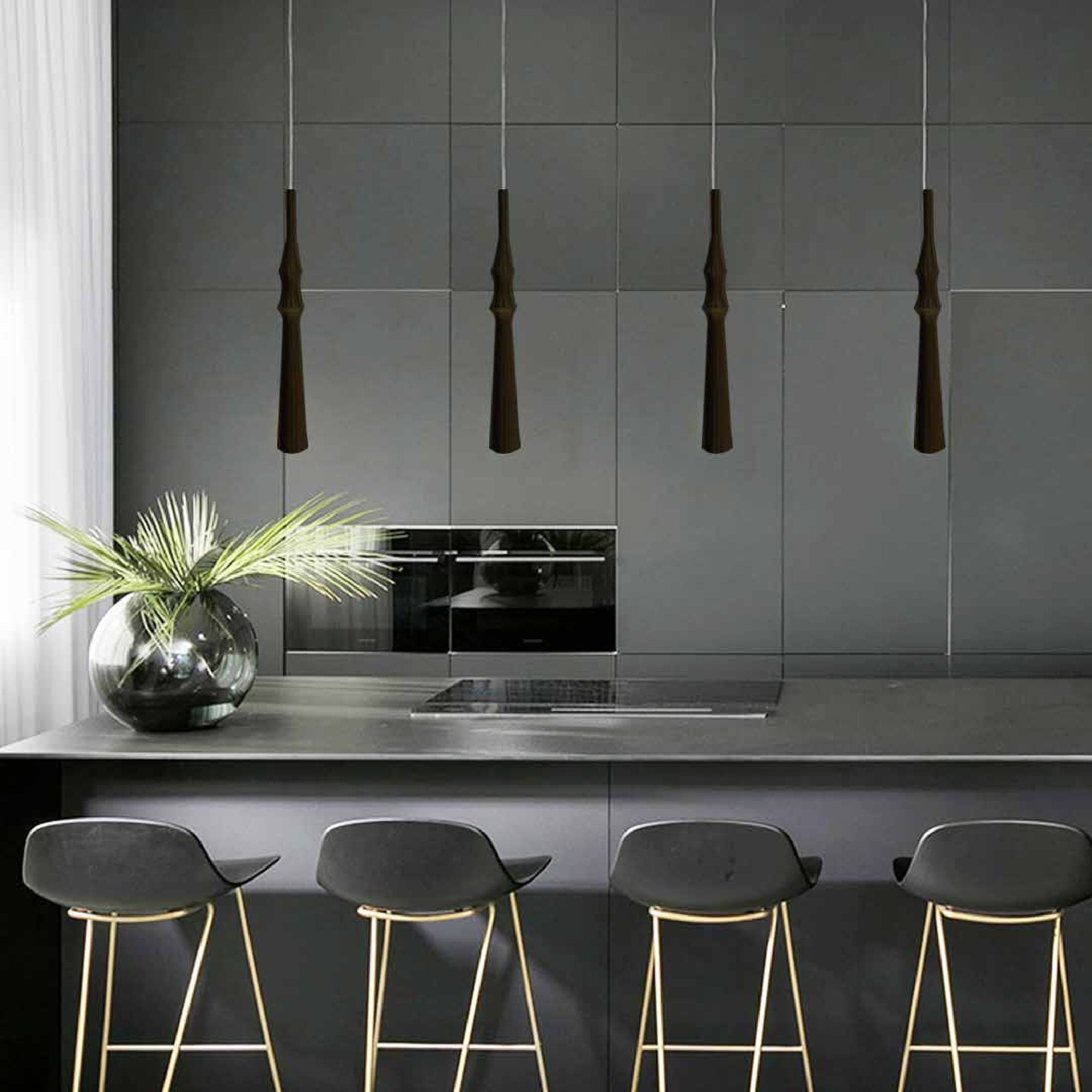 Hanging Light || HLF60500-Black