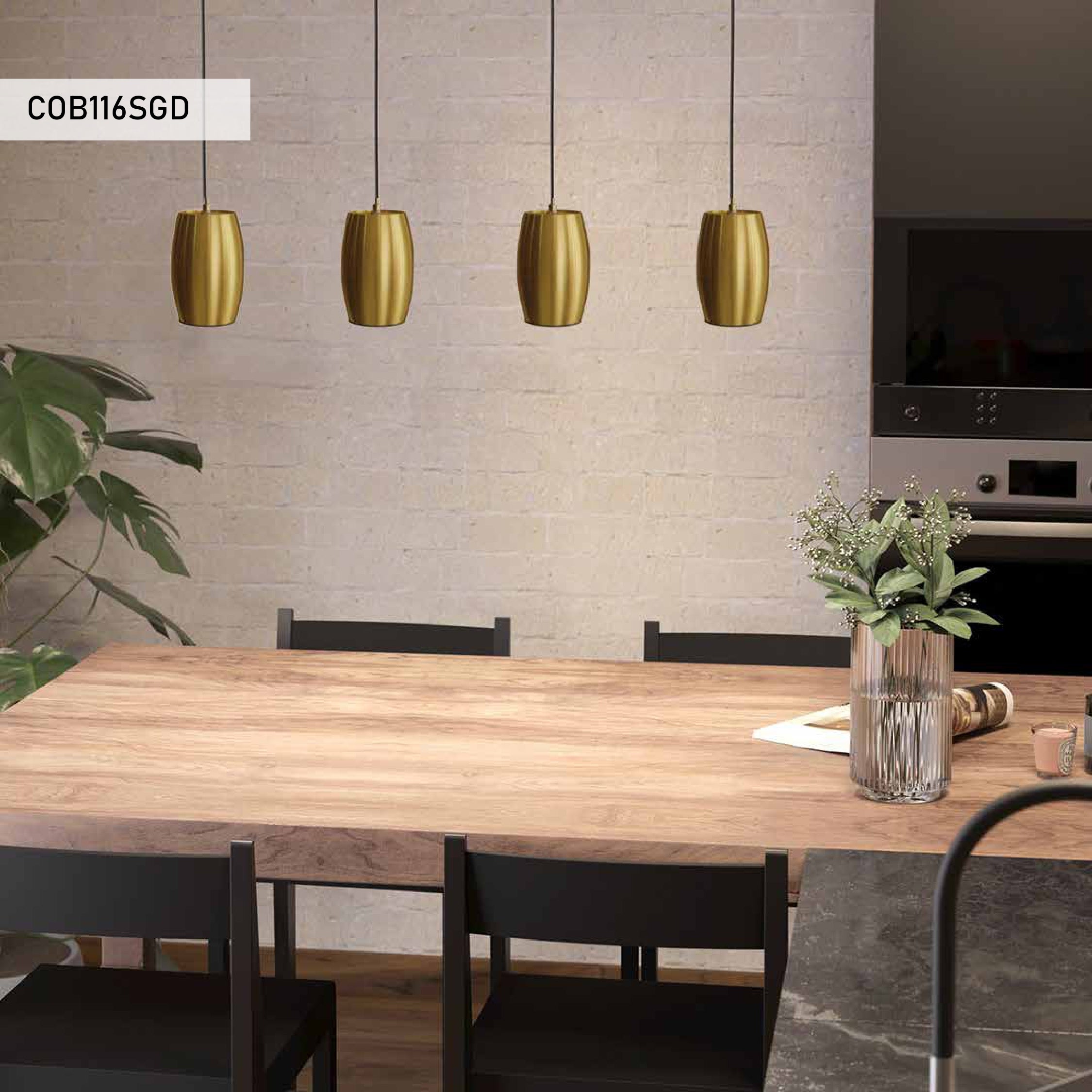 Metal pendant lights | COB