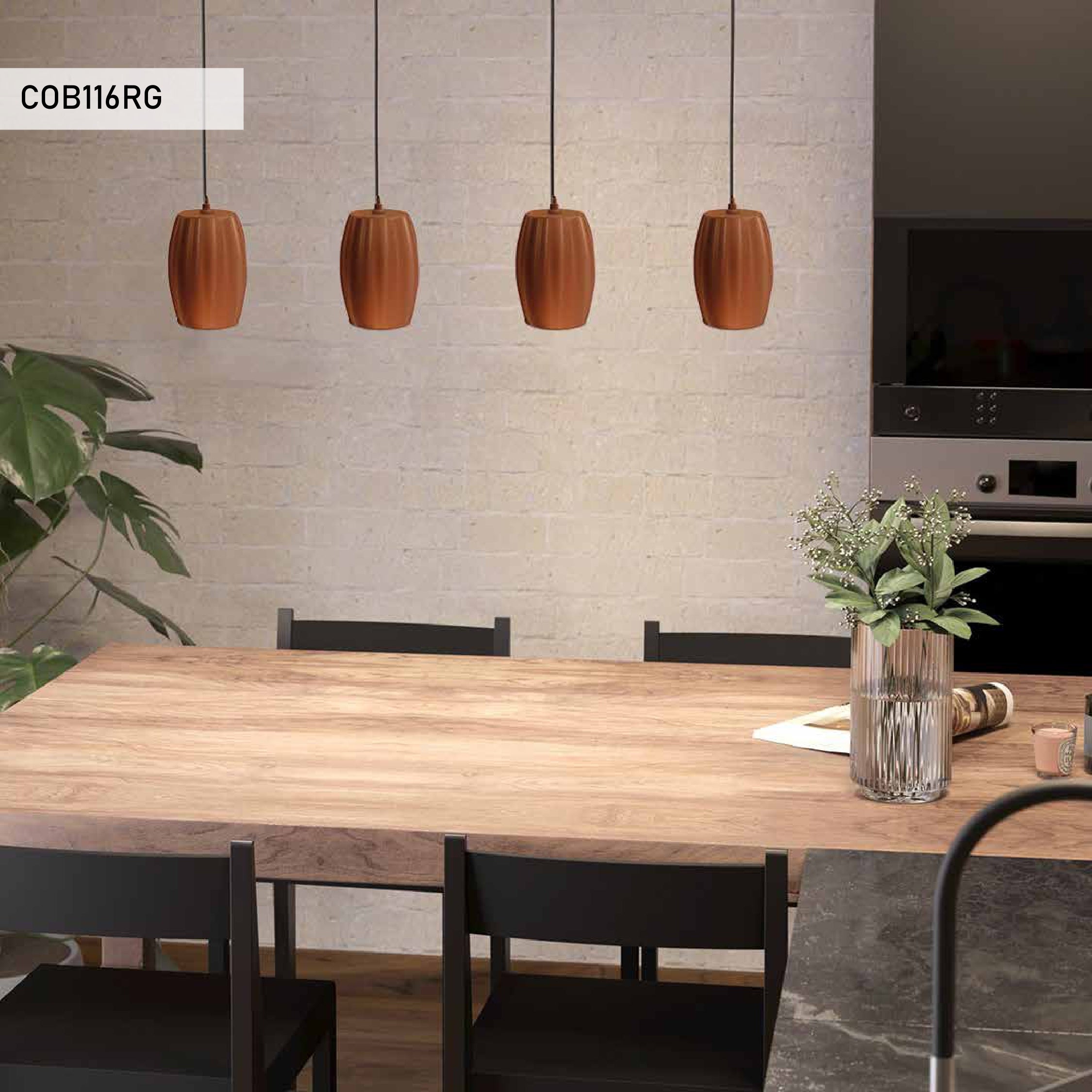 Metal pendant lights | COB