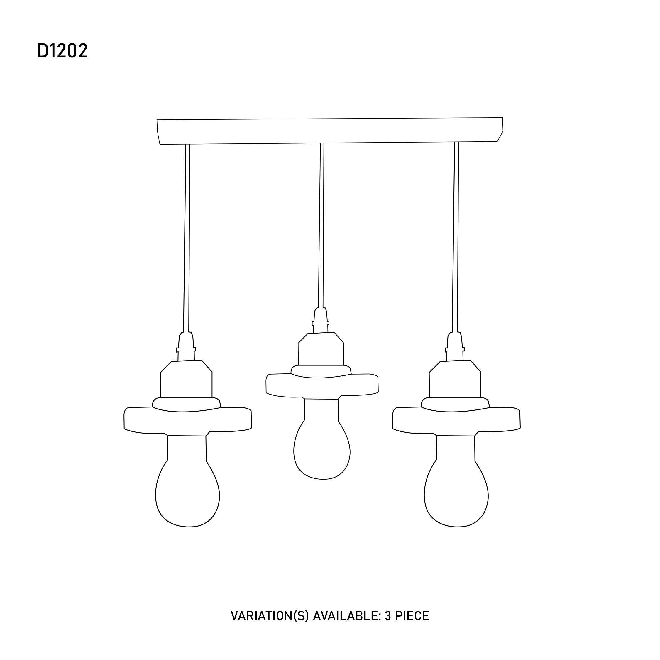 Metal pendant lights | D1202