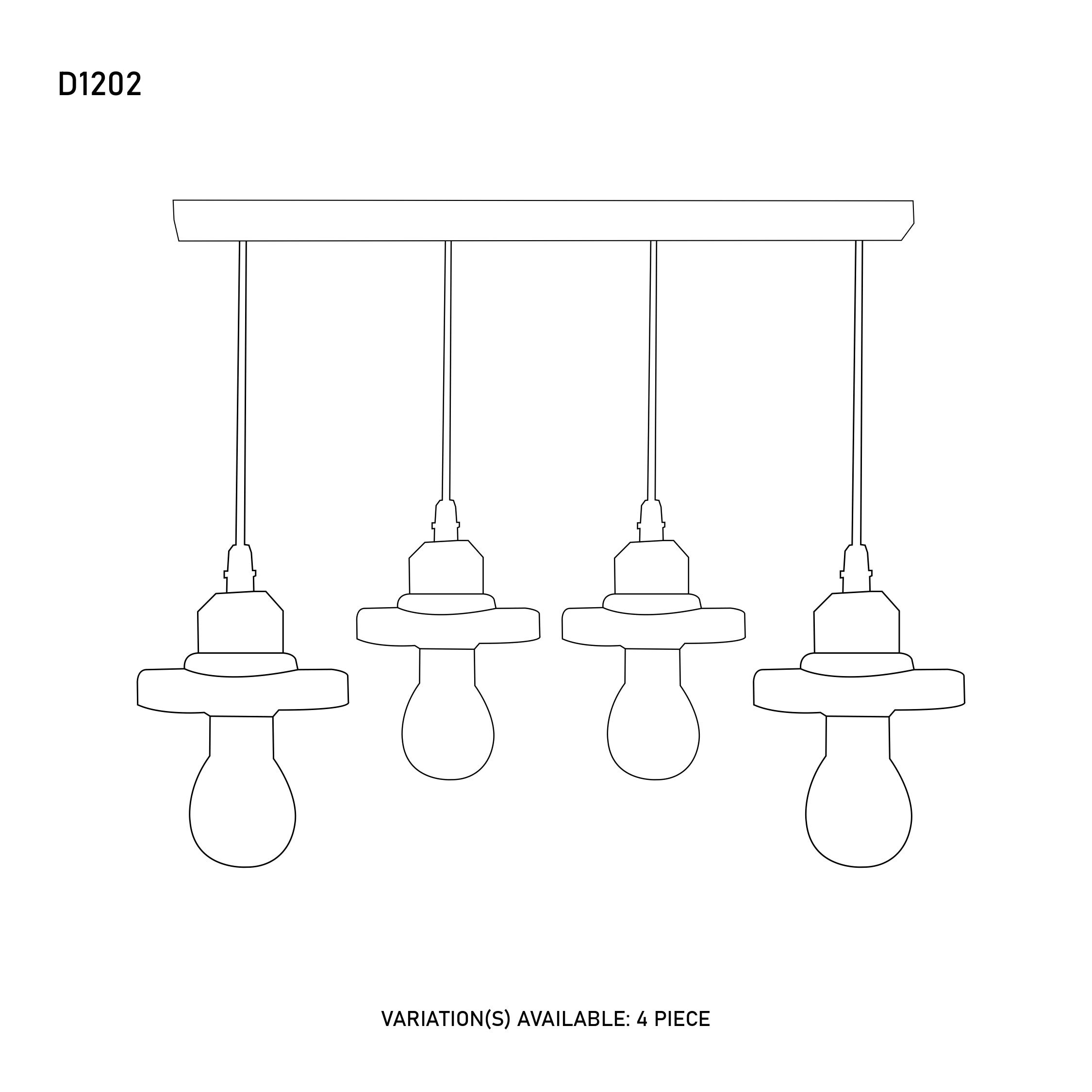 Metal pendant lights | D1202