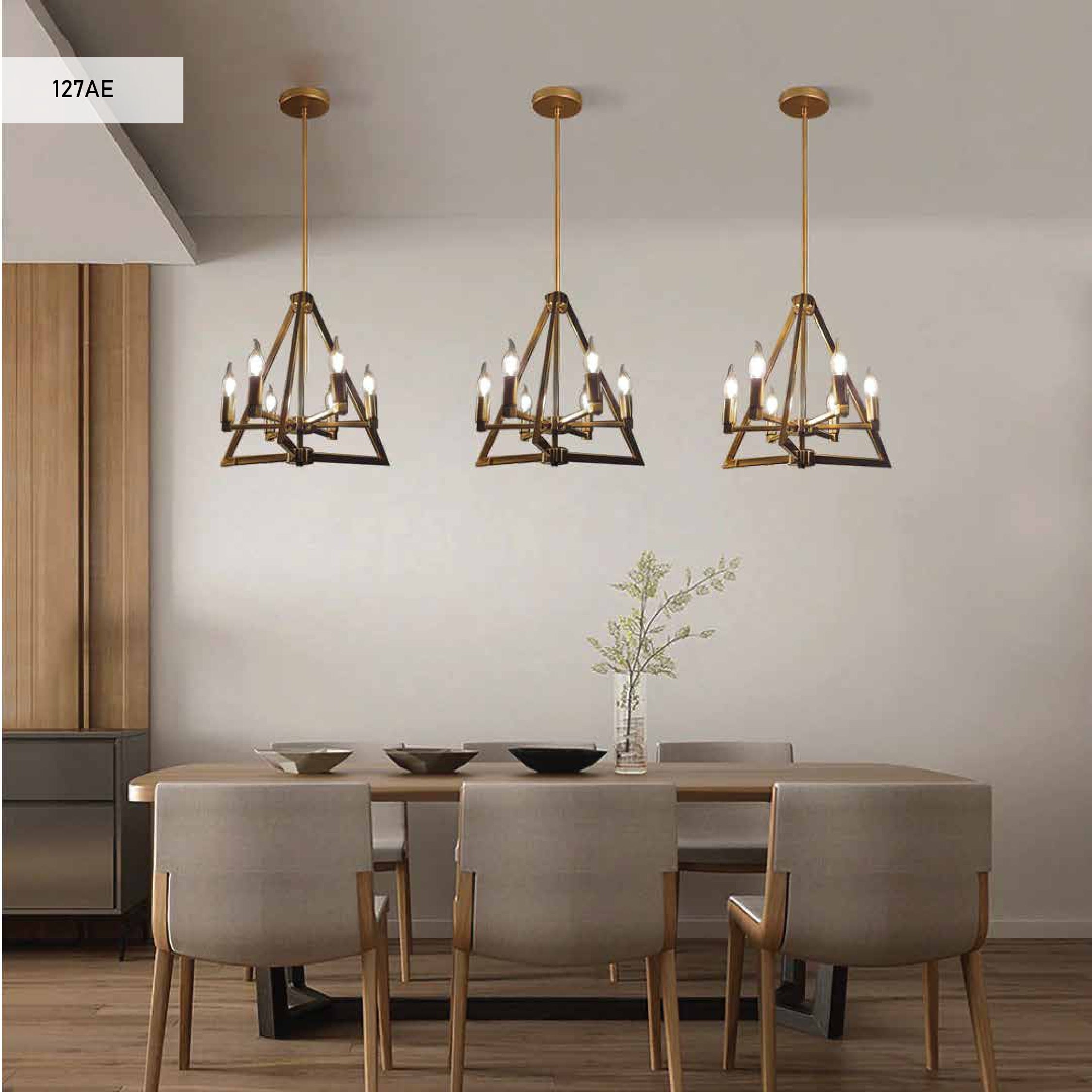 Metal pendant lights | 127AE