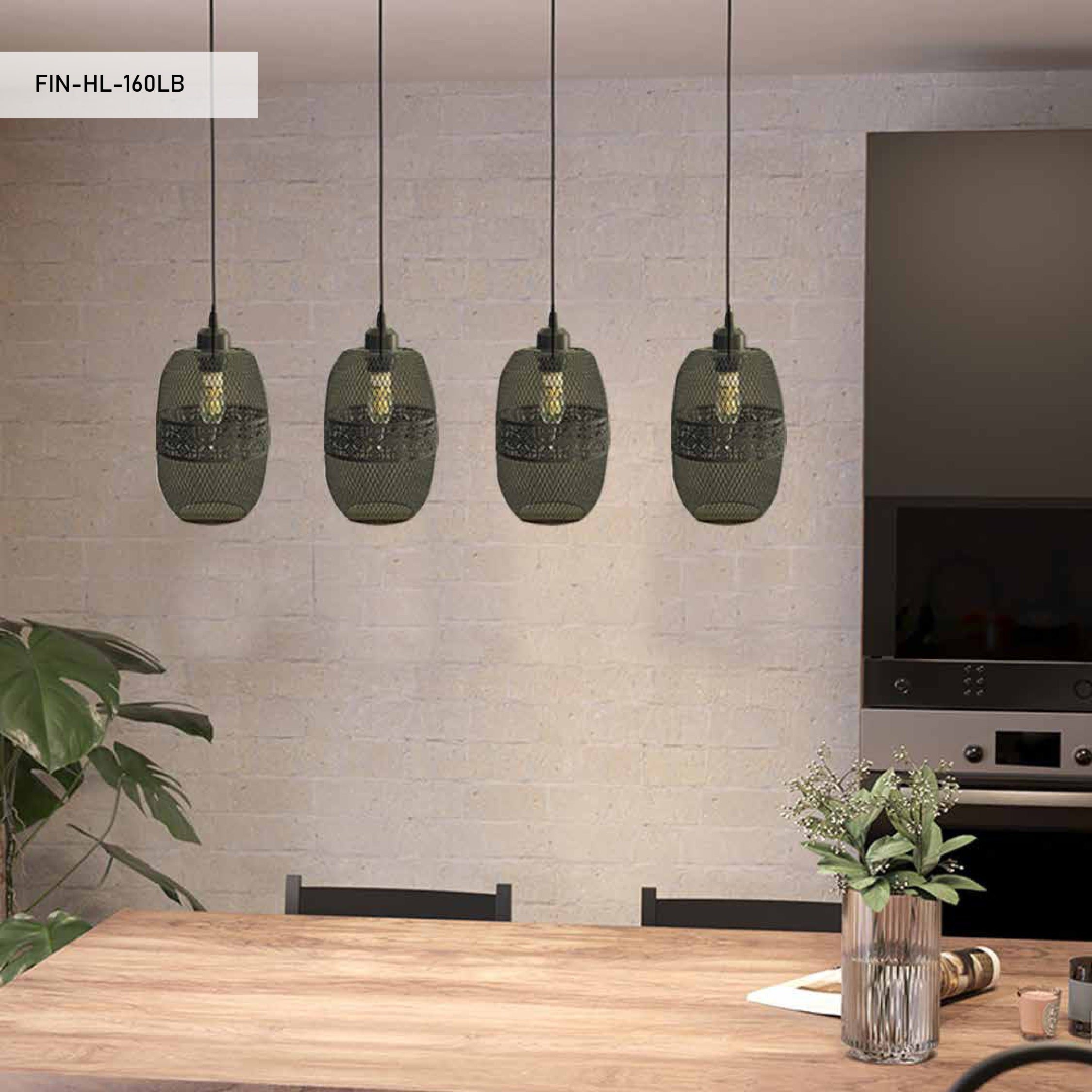 Metal pendant lights | FIN-HL-160LB