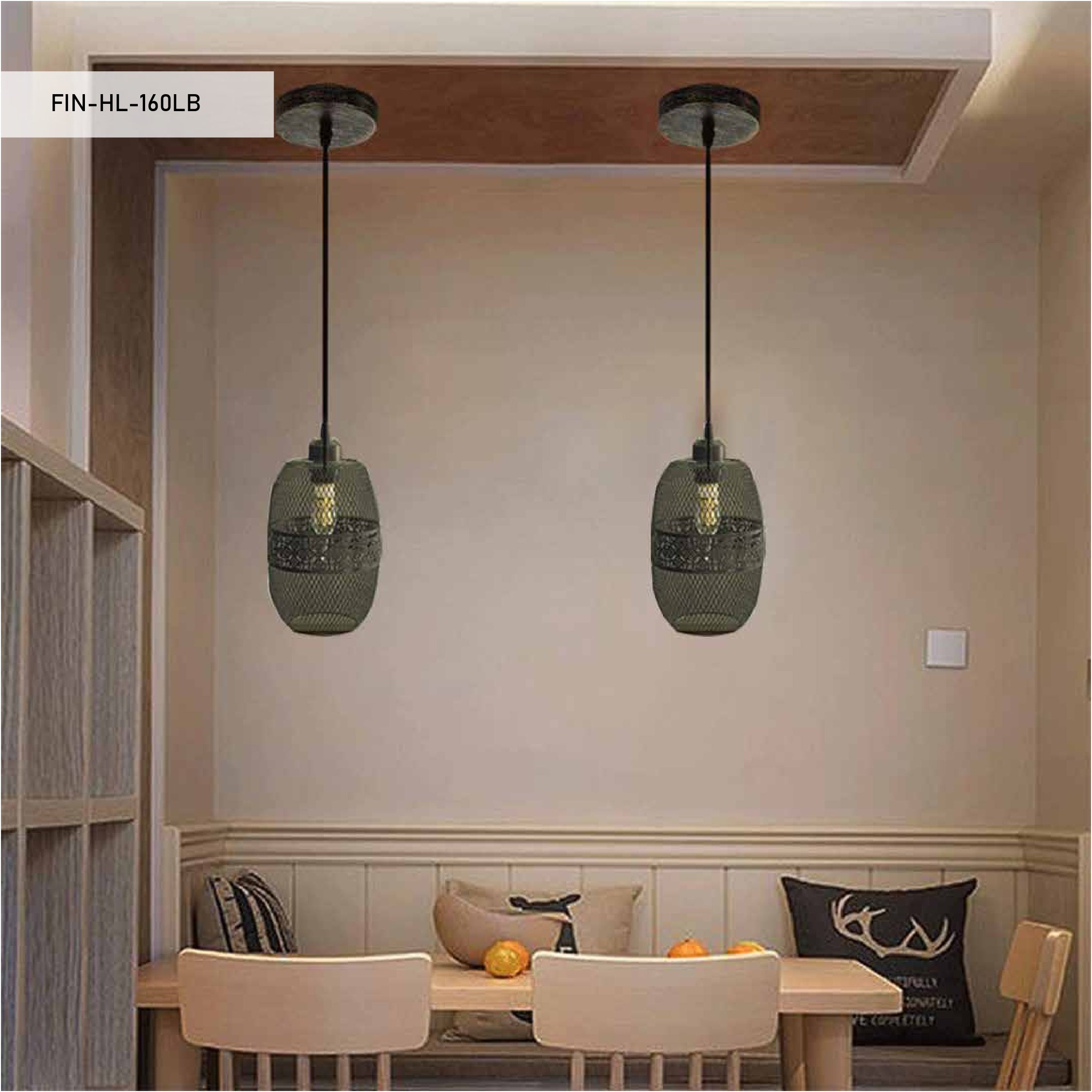 Metal pendant lights | FIN-HL-160LB