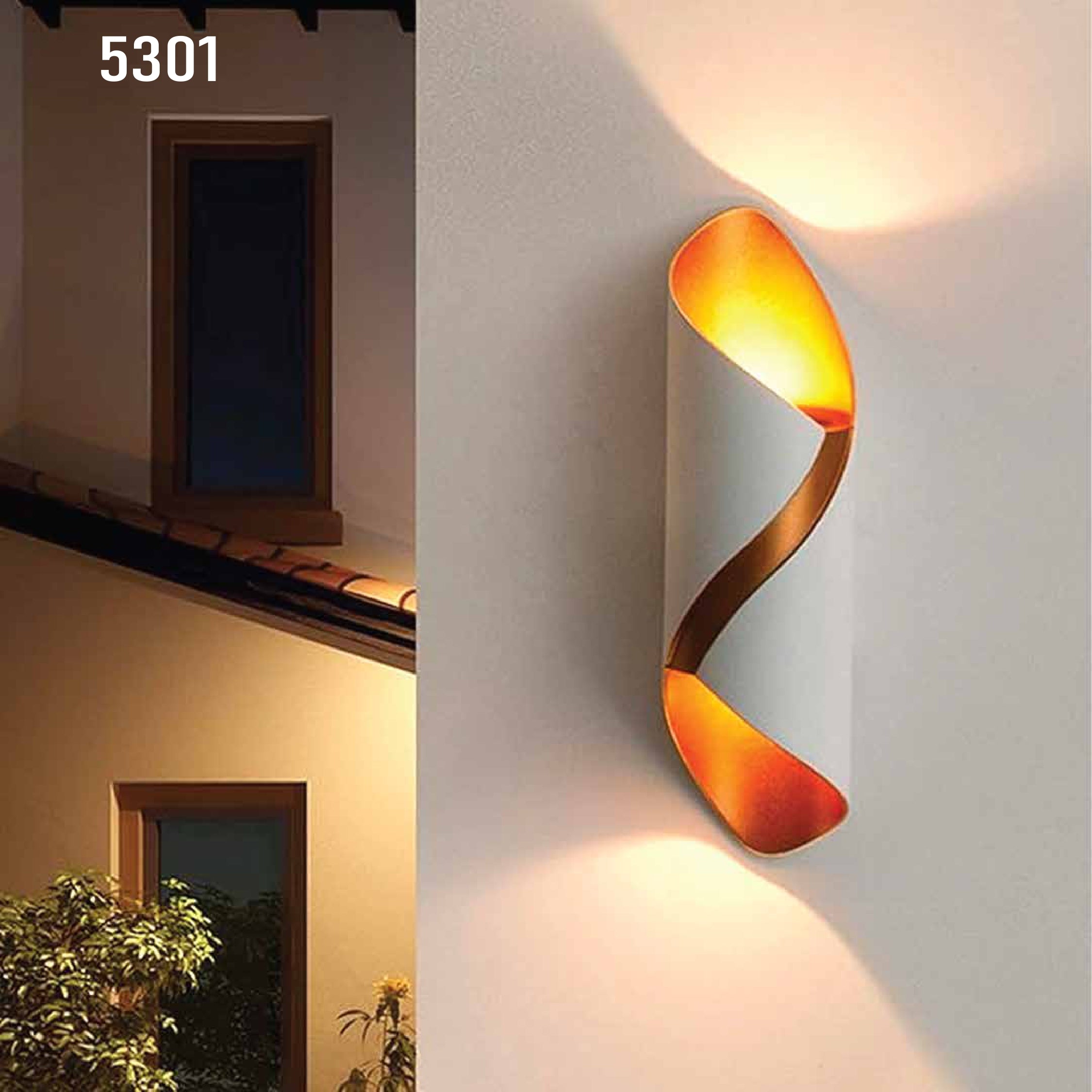 LED Outdoor Wall Light | 5301-2809090MM