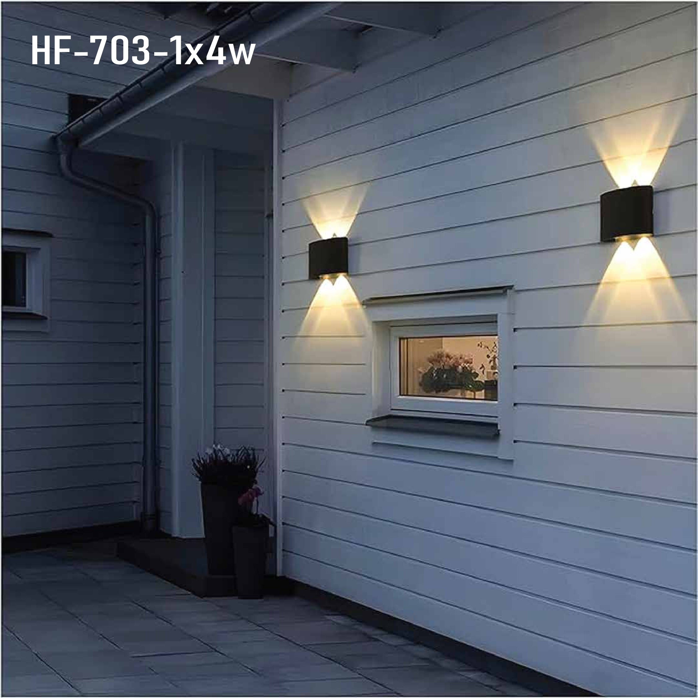 LED Outdoor Wall Light | HF-703-1x4W