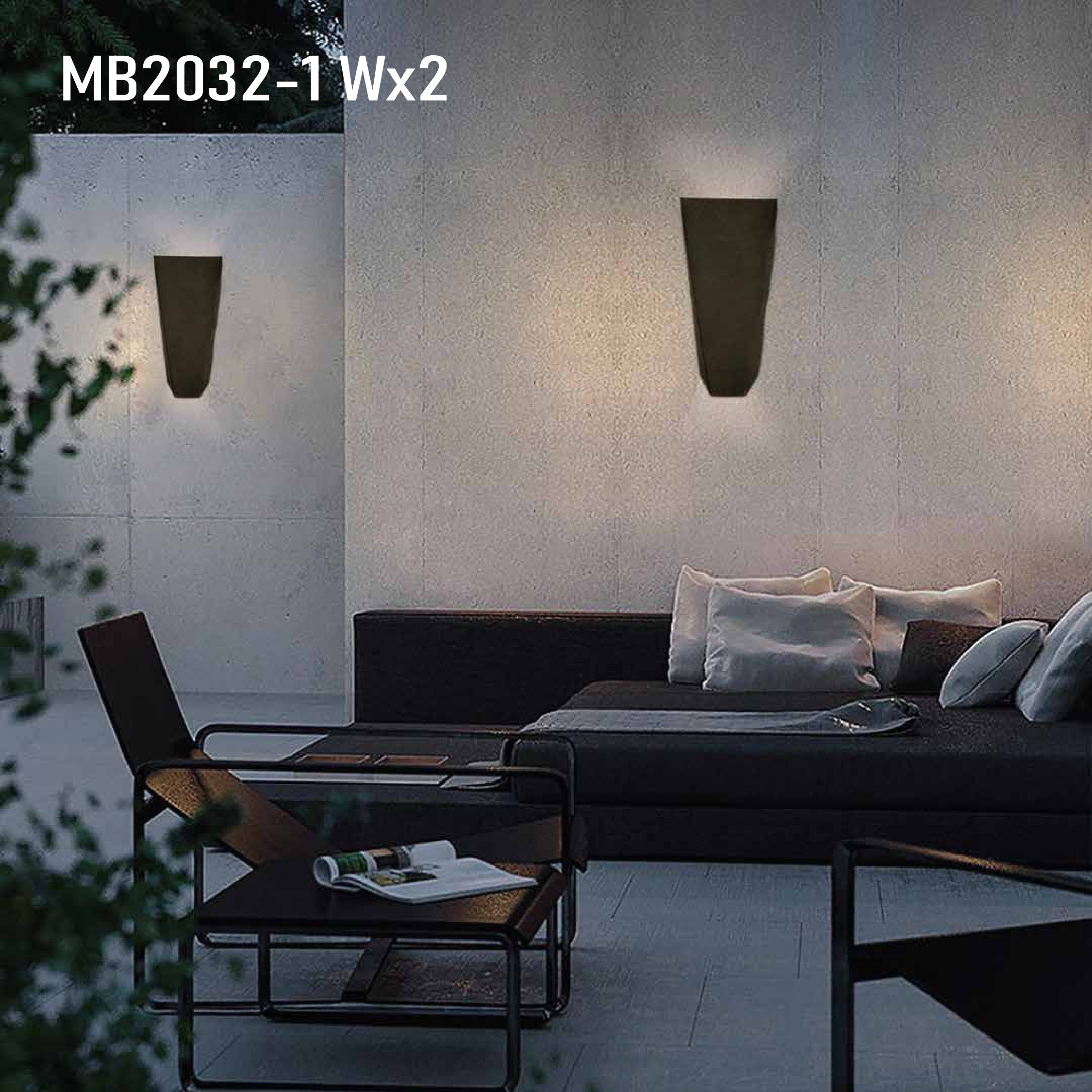 LED Outdoor Wall Light | MB2032-1WX2