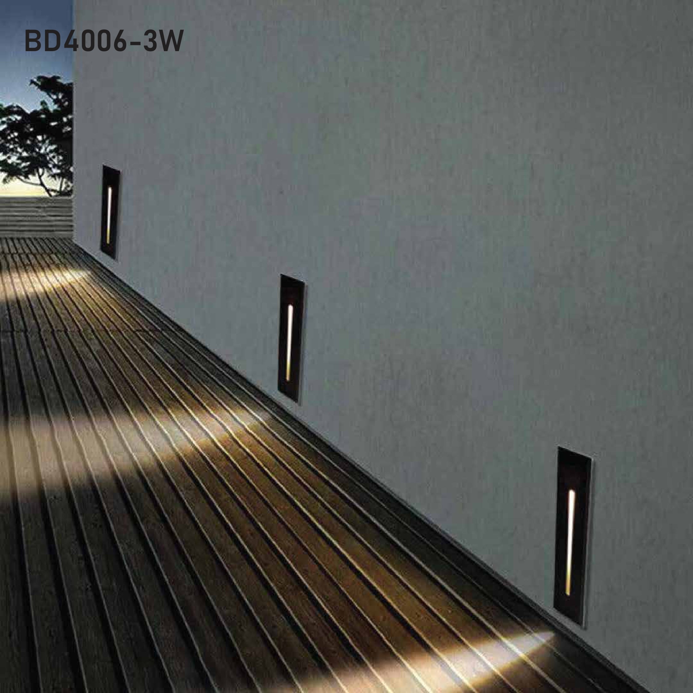 LED Step Light | Model No: BD4006-3W