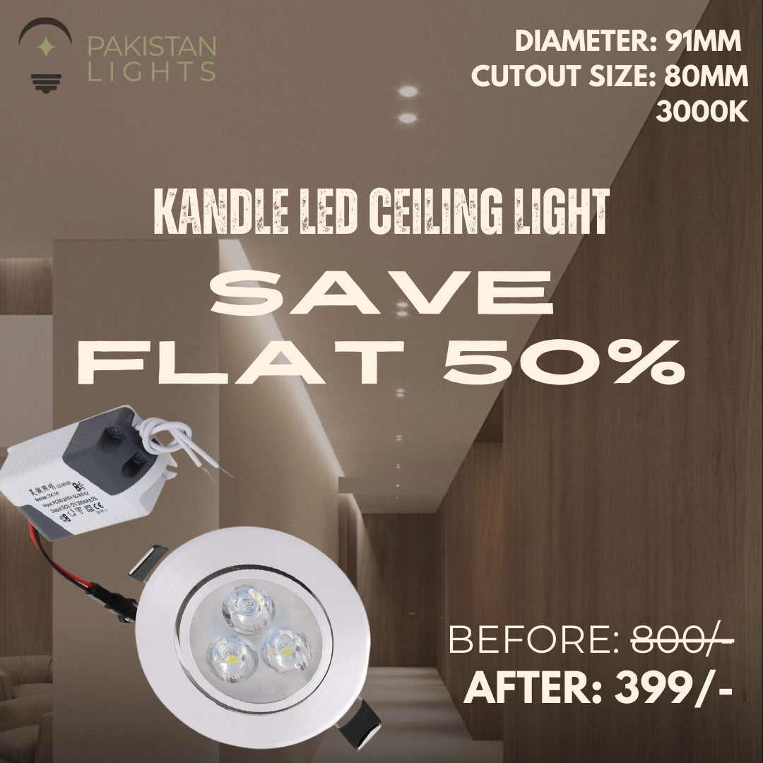 Kandle LED Ceiling Light | XD-B02