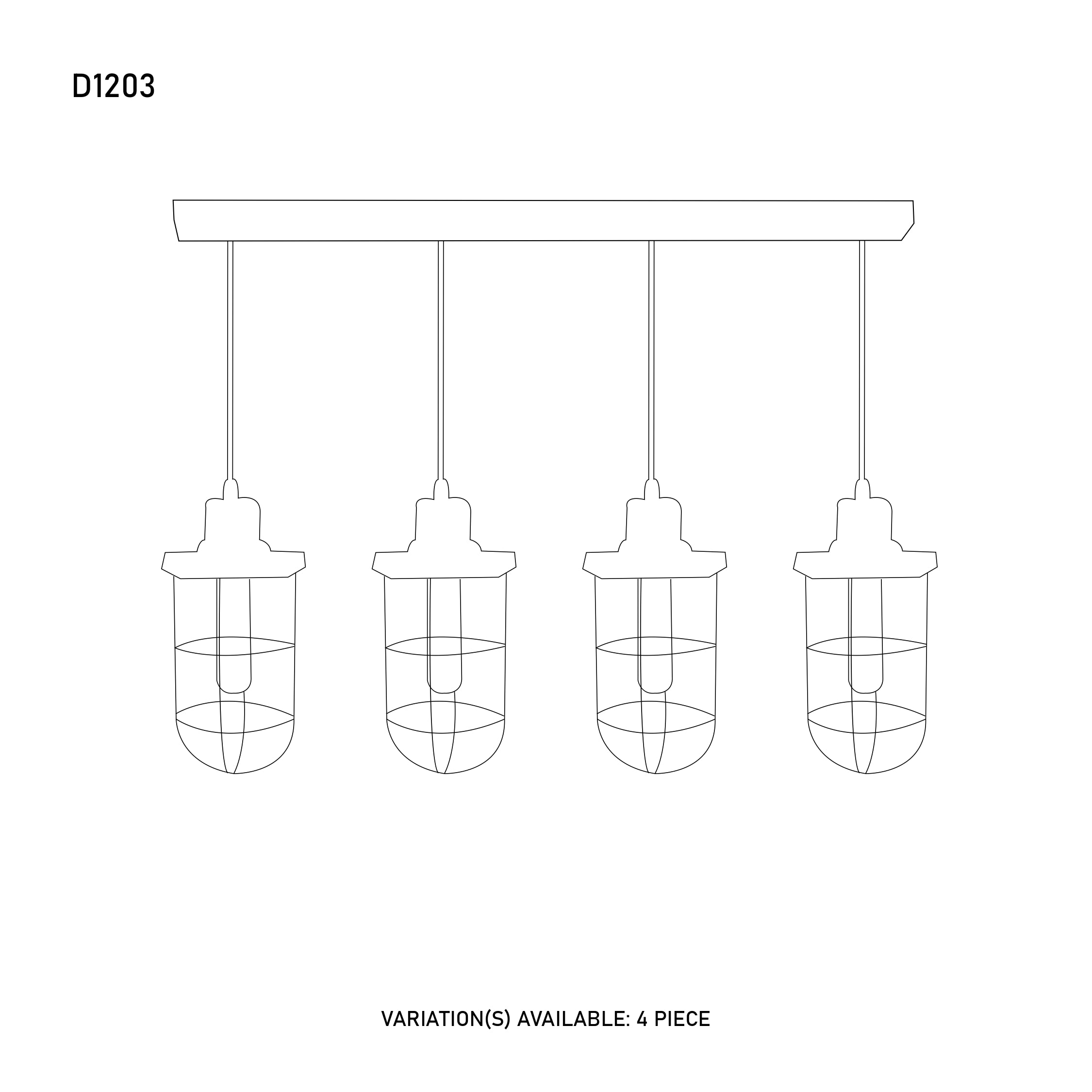 Metal pendant lights | D1203