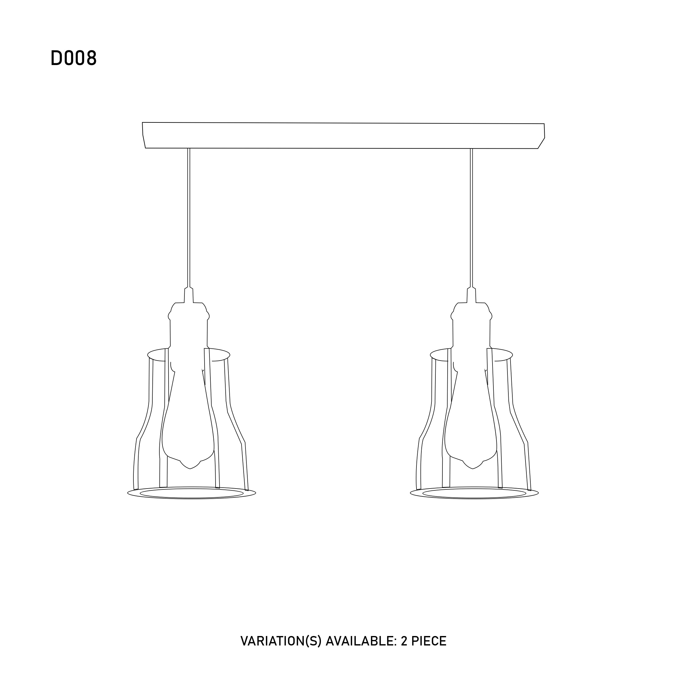 Metal pendant lights | D008