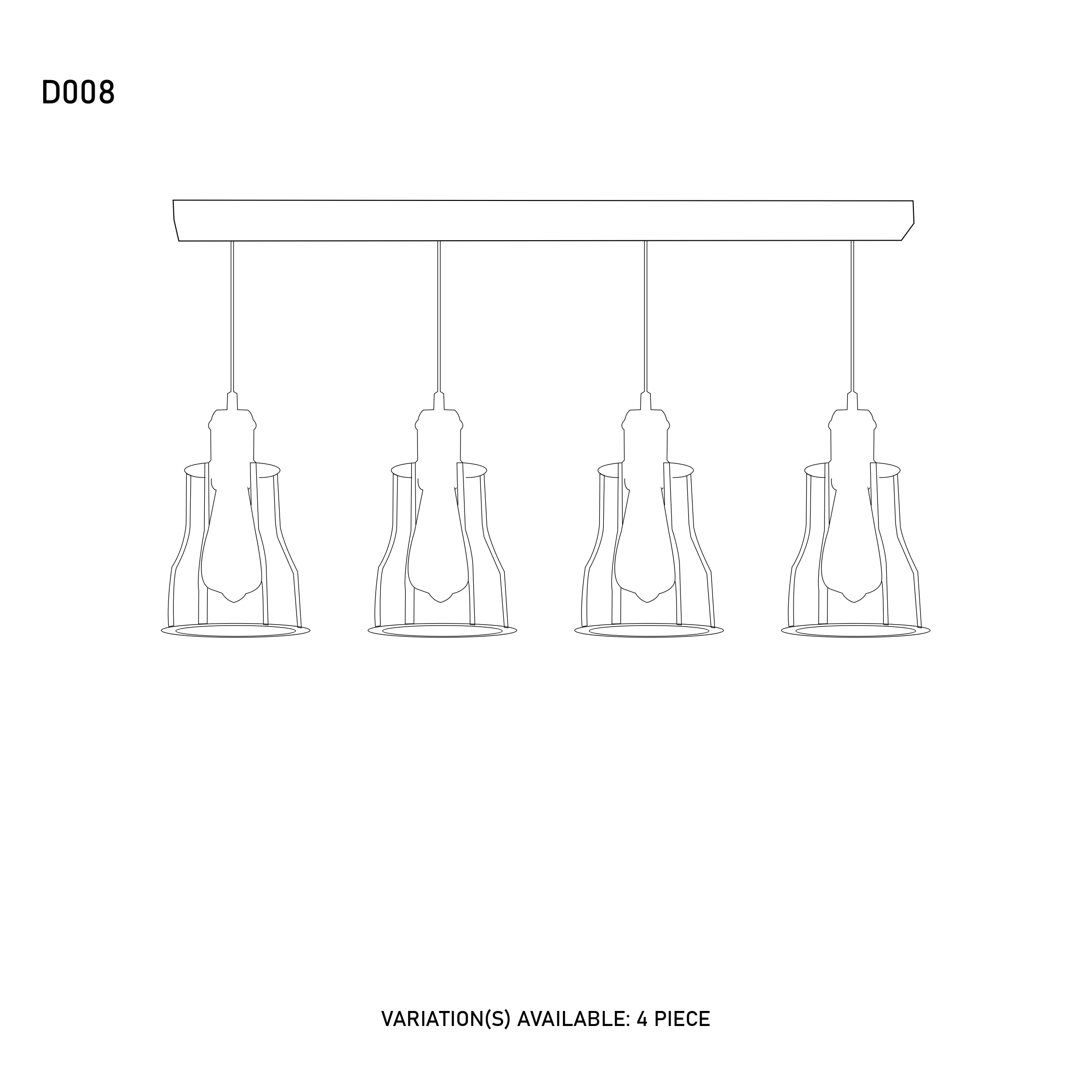 Metal pendant lights | D008