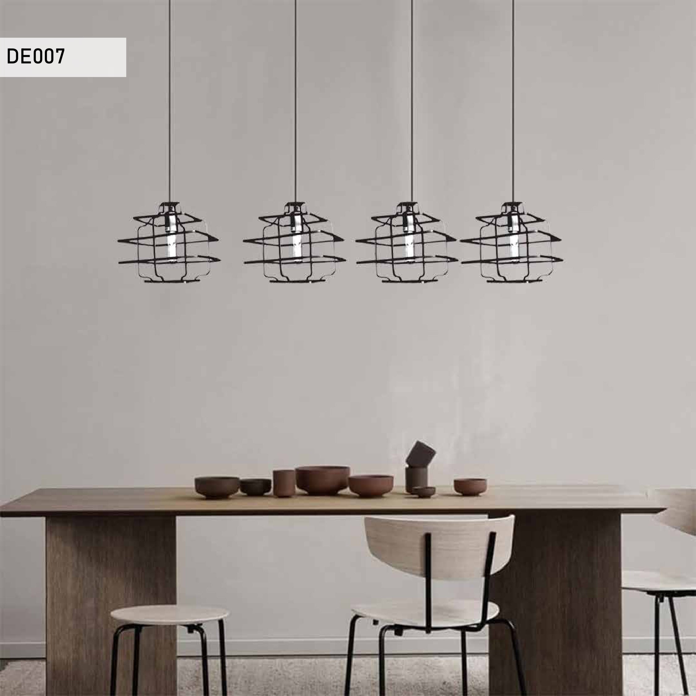 Metal pendant lights |DE007